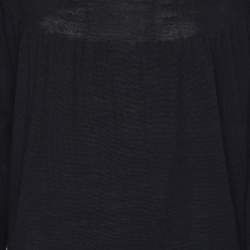 Pre Owned ```json
{"name": "Agona Deep Navy Jersey Long Sleeve Sweater L", "name_ar": "جيرسي كنزة أغمونا كحلي داكن بأكمام طويلة مقاس كبير"}
```