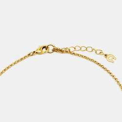 Pre Owned Aigner Gold Tone Necklace Set