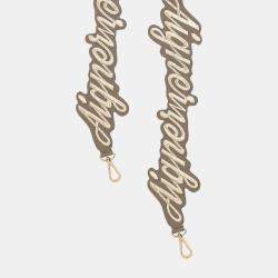 Aigner Taupe shiny light gold Metal Gloria Taupe Strap