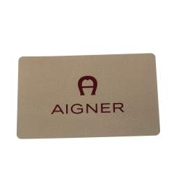 Pre Owned Aigner Black Leather Cavallina Zip Around Wallet