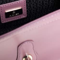 مملوكة مسبقًا حقيبة أيغنر ميني فلورينتينا جلد وردي بيد علوية