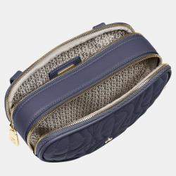 Aigner Deep blue shiny light gold Metal Diadora Deep blue Belt Bag S