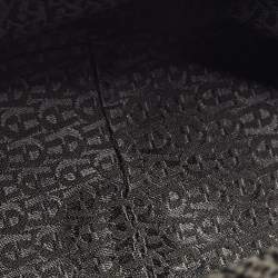 Aigner Black Signature Leather Genoveva Top Handle Bag