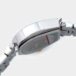Pre Owned Aigner Burgundy Mother of Pearl Two Tone Stainless Steel Perugina LG21513 Women's Wristwatch 26 mm