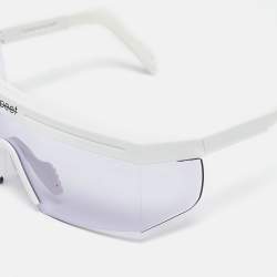NoPeet White/Purple Haze Shield Sunglasses