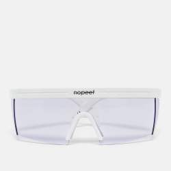 NoPeet White/Purple Haze Shield Sunglasses