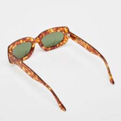 George Keburia Brown Tortoise GKS20 Rectangle Sunglasses