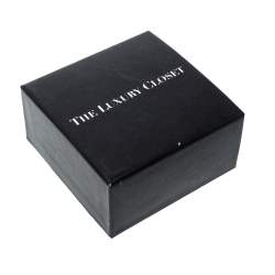 مملوكة مسبقًا أقراط متدلية أيغنر قلب ذهبي اللون مزخرف كريستال و لؤلؤ صناعي