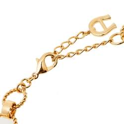 مملوكة مسبقًا طقم أقراط وقلادة أيغنر متدلي شعار حليات كريستال