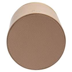 Pre Owned Aigner Beige Leather Box Bag