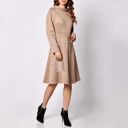 Pre Owned Aigner Beige Leather Box Bag