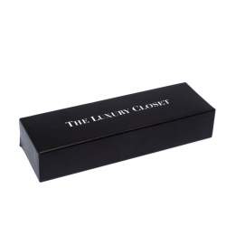 مملوكة مسبقًا Aigner Gold Tone Logo Link Bracelet