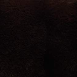 Aigner Choco Brown Rabbit Fur Laptop Sleeve