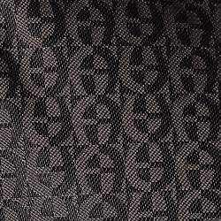 Pre Owned Aigner Beige/Indigo Monogram Canvas and Leather Cavallina assel Continental Wallet