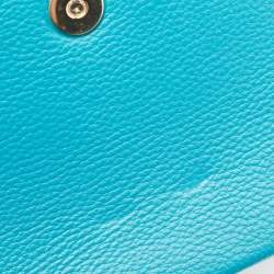 Aigner Green Leather Logo Flap Top Handle Bag