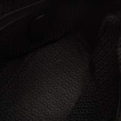 Aigner Black Grained Leather Cybill Tote