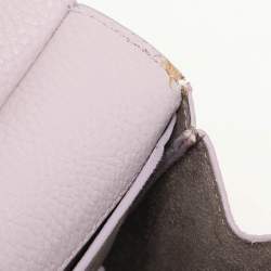Aigner Light Pink Leather Satchel