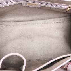 Aigner Light Pink Leather Satchel