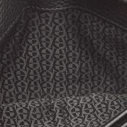 Aigner Black Leather Cybill Banknote Continental Wallet