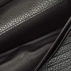 Aigner Black Leather Cybill Banknote Continental Wallet