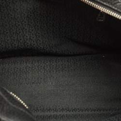 Aigner Black Leather Cybill Tote