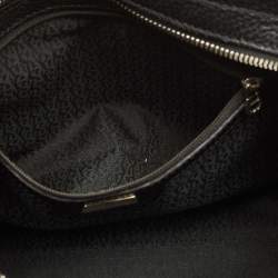 Aigner Black Leather Cybill Tote