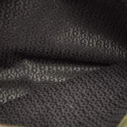 Aigner Olive Green Leather Olivia M Tote