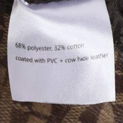 Pre Owned Aigner Beige/Brown Coated Canvas Crossbody Bag