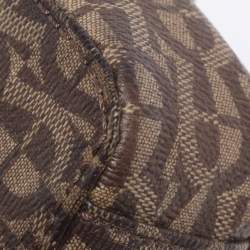 Pre Owned Aigner Beige/Brown Coated Canvas Crossbody Bag