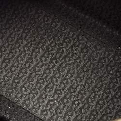 Pre Owned Aigner Black Textured Leather Cybill Tote