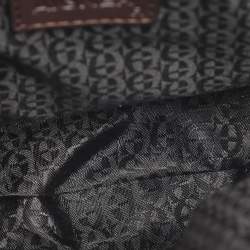 Pre Owned Aigner Brown Coated Canvas Ava Chain Crossbody Bags