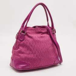 مملوكة مسبقًا حقيبة يد توتس أيغنر فوشيا نايلون بسحاب علوي