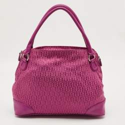 مملوكة مسبقًا حقيبة يد توتس أيغنر فوشيا نايلون بسحاب علوي