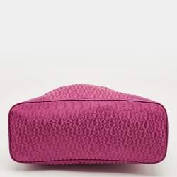 مملوكة مسبقًا حقيبة يد توتس أيغنر فوشيا نايلون بسحاب علوي