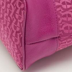 مملوكة مسبقًا حقيبة يد توتس أيغنر فوشيا نايلون بسحاب علوي