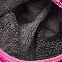 مملوكة مسبقًا حقيبة يد توتس أيغنر فوشيا نايلون بسحاب علوي