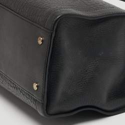 مملوكة مسبقًا Aigner Cavallina Black Leather Tote