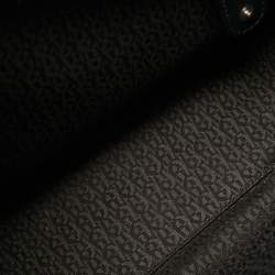 مملوكة مسبقًا Aigner Cavallina Black Leather Tote