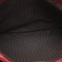 مملوكة مسبقًا Aigner Beige/Pink Signature Canvas and Leather Tote