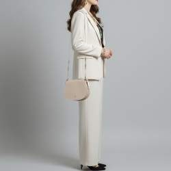 مملوكة مسبقًا Aigner Vittoria Old Rose Embossed Leather Shoulder Bag