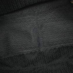 مملوكة مسبقًا Aigner Black Croc Embossed Leather Hobo