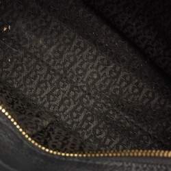 Pre Owned Aigner Carol Brown/Black Signature Coated Canvas Top Handle Bag