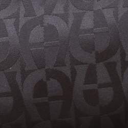 Aigner Beige/Black Signature Fabric Tote