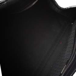 Pre Owned Aigner Black Leather Cybill Tote