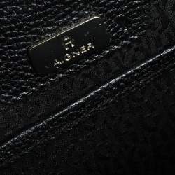 مملوكة مسبقًا Aigner Multicolor Printed Coated Canvas and Leather Genoveva Top Handle Bag