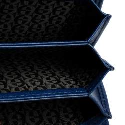 مملوكة مسبقًا حافظة بطاقات أيغنر جلد مبطن أزرق