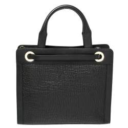 Pre Owned حقيبة يد أيغنر كافالينا جلد محبب سوداء