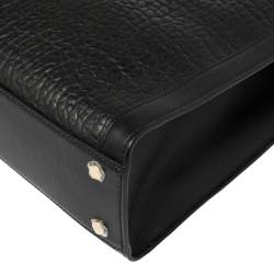 Pre Owned حقيبة يد أيغنر كافالينا جلد محبب سوداء