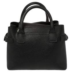 مملوكة مسبقًا حقيبة يد إيغنر جلد سوداء