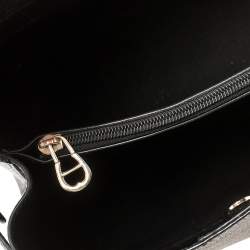 مملوكة مسبقًا حقيبة يد إيغنر جلد سوداء